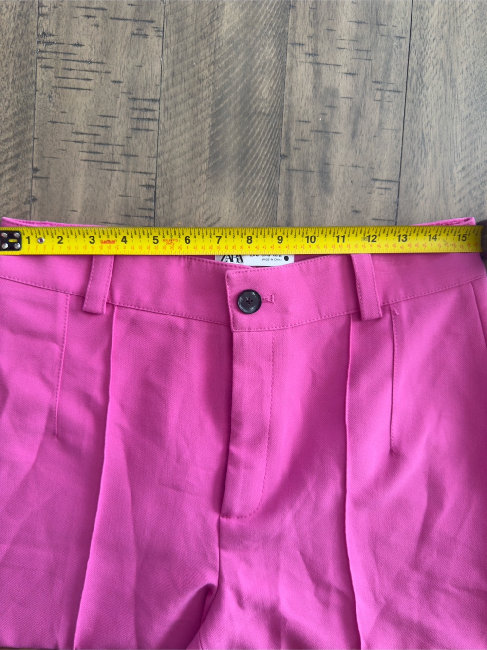Zara Wide-Leg Trousers in Bright Pink - Picture 4 of 10